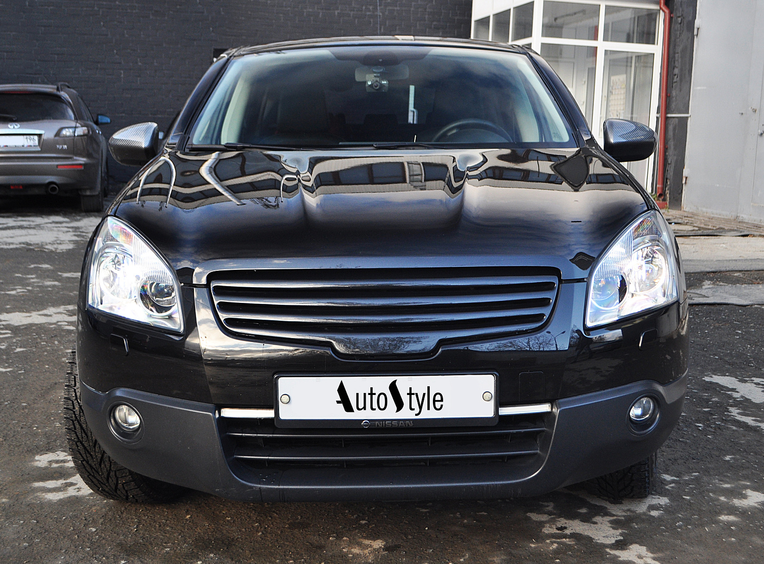 Тюнинговая решётка на QASHQAI